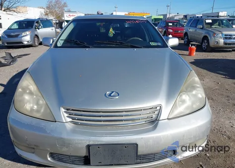 2004 Lexus Es 330 from USA, damaged, VIN JTHBA30G845030357